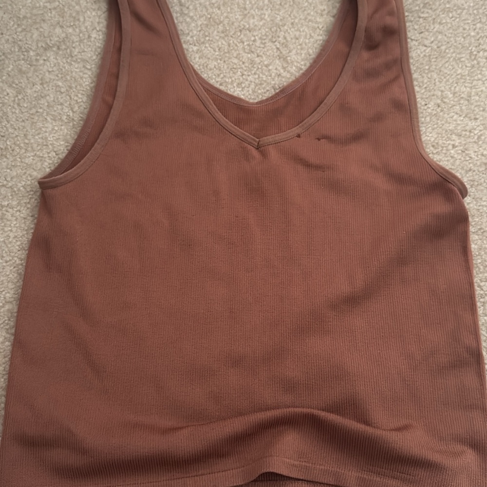 Women's Brown Tank Top